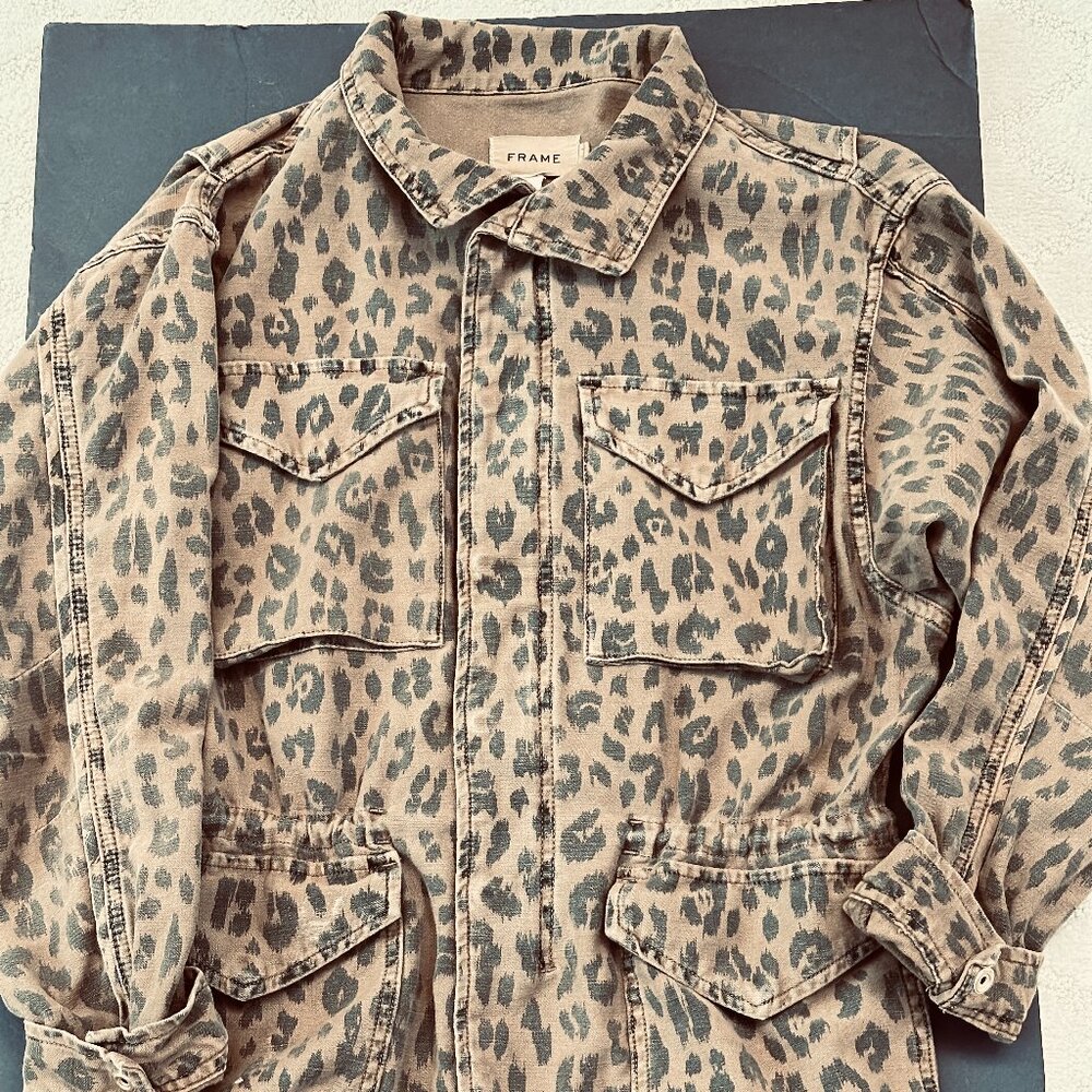 Women's FRAME Camo Jacket Size XS